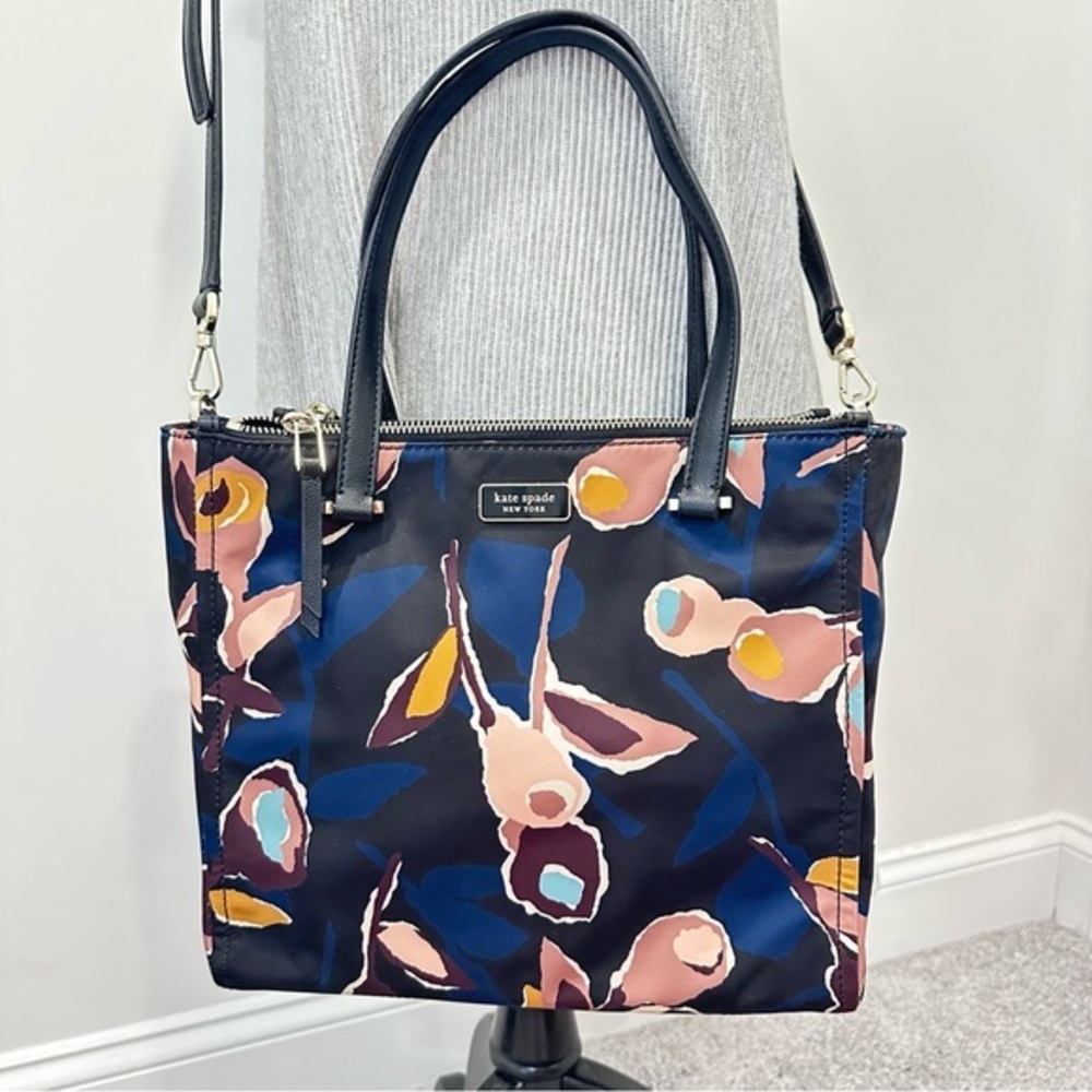 EUC Kate Spade New York Dawn Paper Rose Medium Satchel Bag
